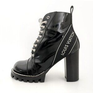Vuitton ankle boots Star Trail - Logo - Black - Very good condition